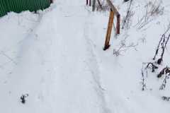 Дорожка зимой
